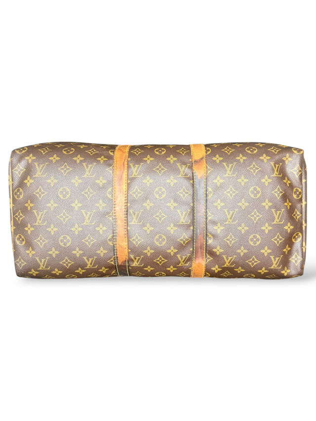 Louis Vuitton Keepall 50 Reisetasche Weekender Tasche Monogram Braun