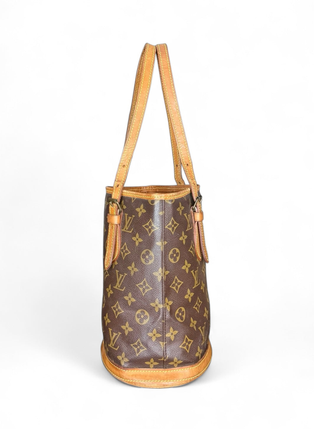 Louis Vuitton Bucket PM Mini Handtasche Monogram Braun