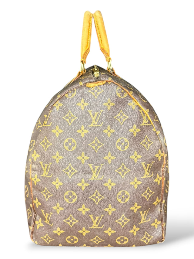 Louis Vuitton Keepall 50 Reisetasche Weekender Tasche Monogram Braun