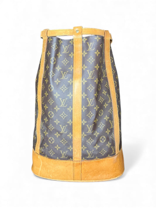 Louis Vuitton Randonnee GM Rucksack Tasche Monogram Braun
