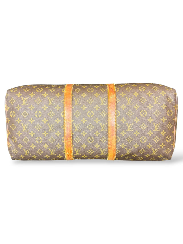 Louis Vuitton Keepall 50 Reisetasche Weekender Tasche Monogram Braun