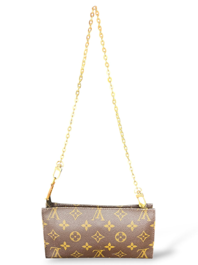 Louis Vuitton Baguette Pochette Accessoires Handtasche Monogram Braun