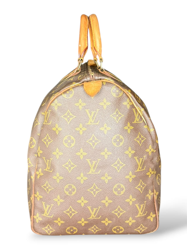 Louis Vuitton Keepall 50 Reisetasche Weekender Tasche Monogram Braun