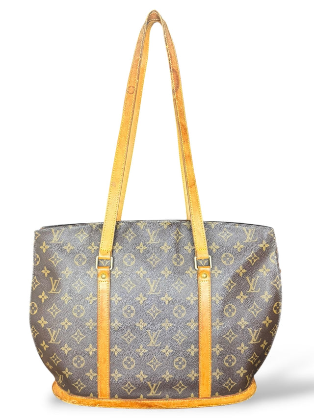 Louis Vuitton Babylone Handtasche Shopper Monogram Braun