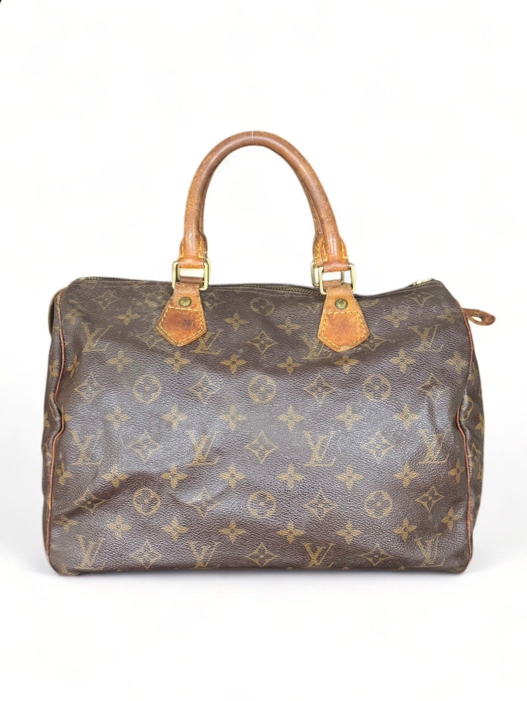Louis Vuitton Speedy 30 Handtasche Monogram Braun