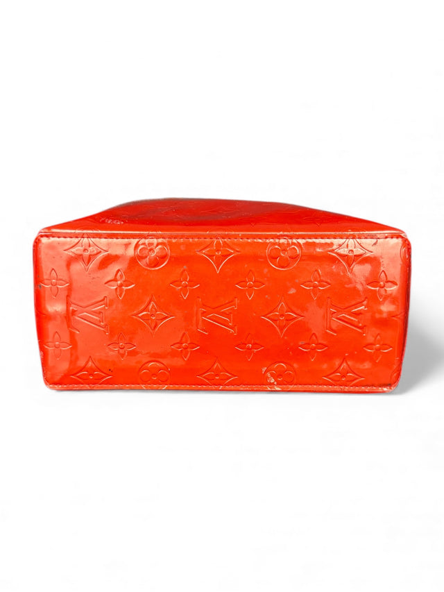 Louis Vuitton Reade PM Handtasche Vernis Monogram Rot