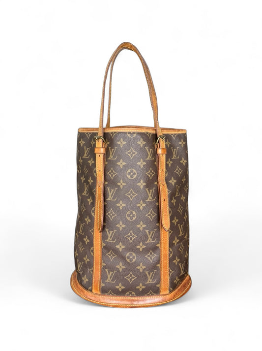 Louis Vuitton Bucket GM Handtasche Shopper Monogram Braun