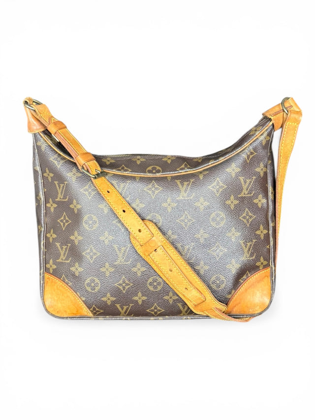 Louis Vuitton Boulogne 30 Handtasche Crossbody Monogram Braun