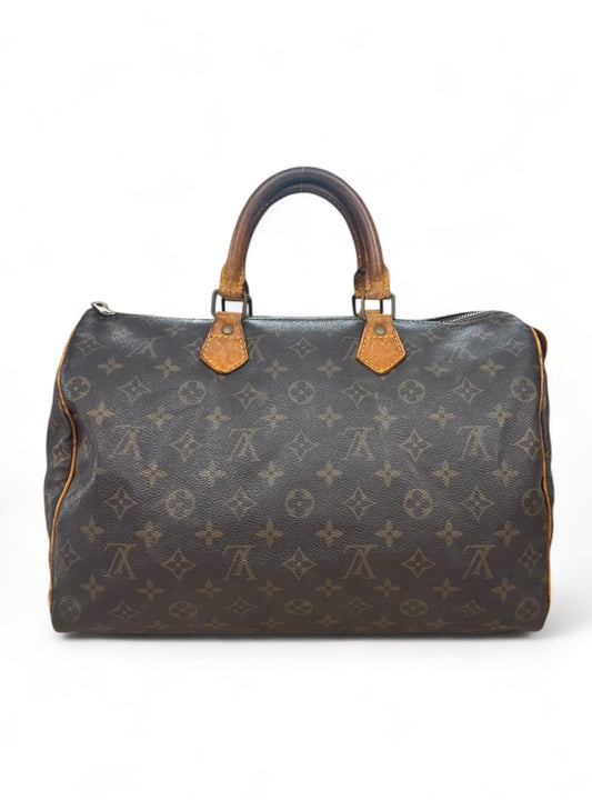 Louis Vuitton Speedy 35 Handtasche Monogram Braun