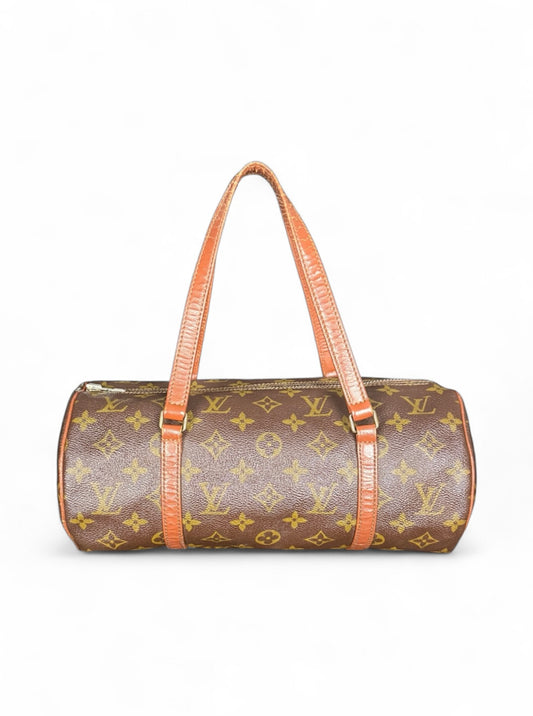 Louis Vuitton Papillon 30 Handtasche Monogram Braun