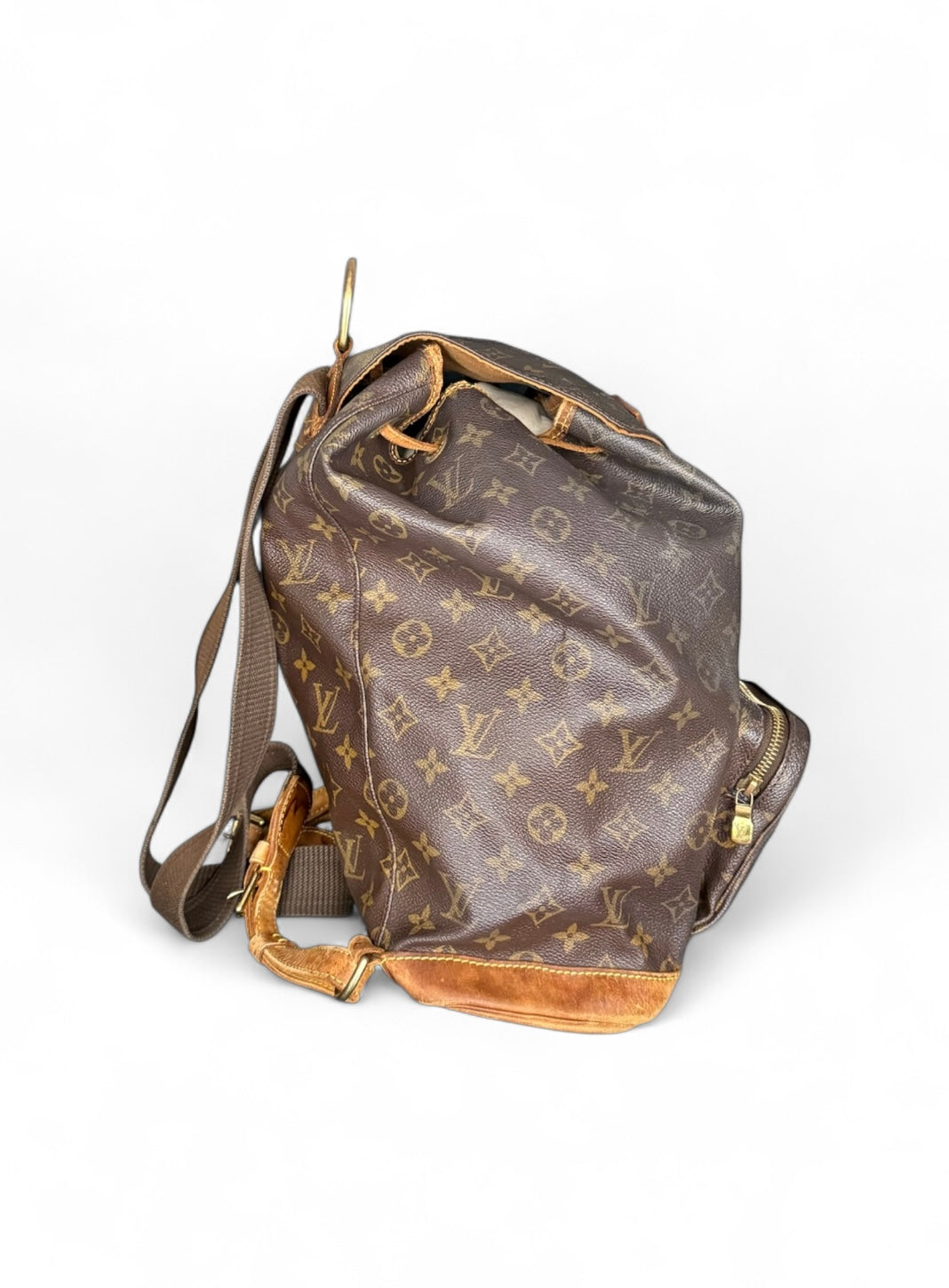 Louis Vuitton Montsouris GM Rucksack Tasche Monogram Braun