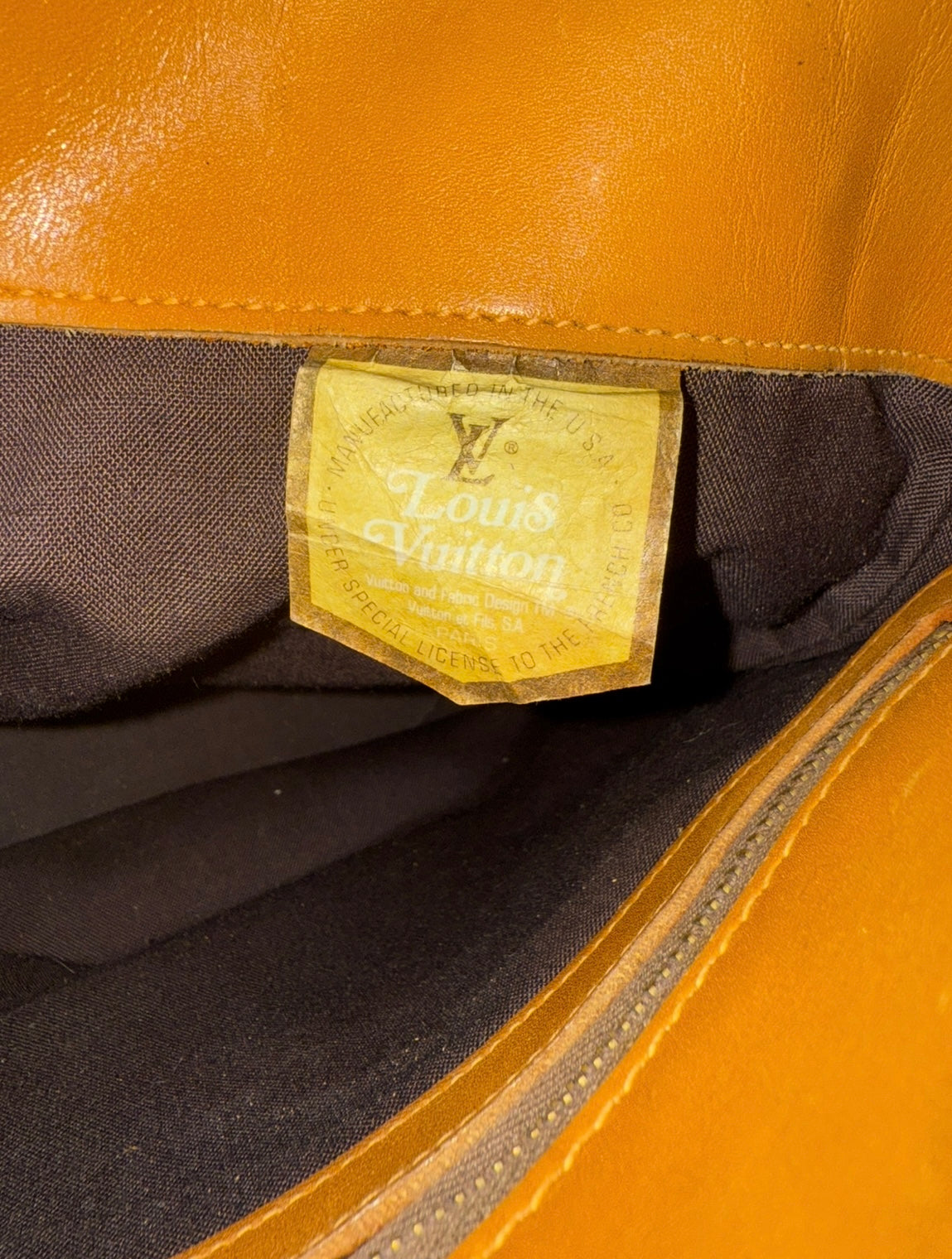 Louis Vuitton Bucket PM Mini Handtasche French Company USA Monogram Braun