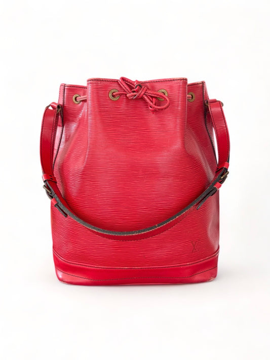 Louis Vuitton Sac Noe Grande Handtasche Epi Leder Rot