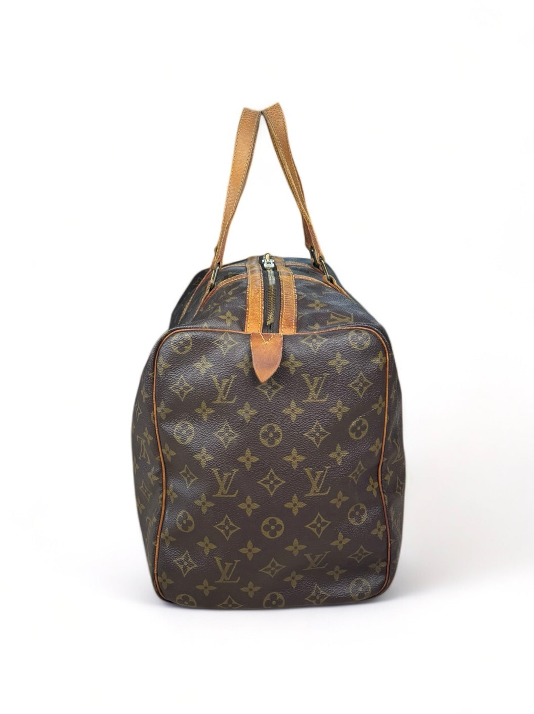 Louis Vuitton Sac Souple 45 Reisetasche Weekender Keepall Monogram Braun