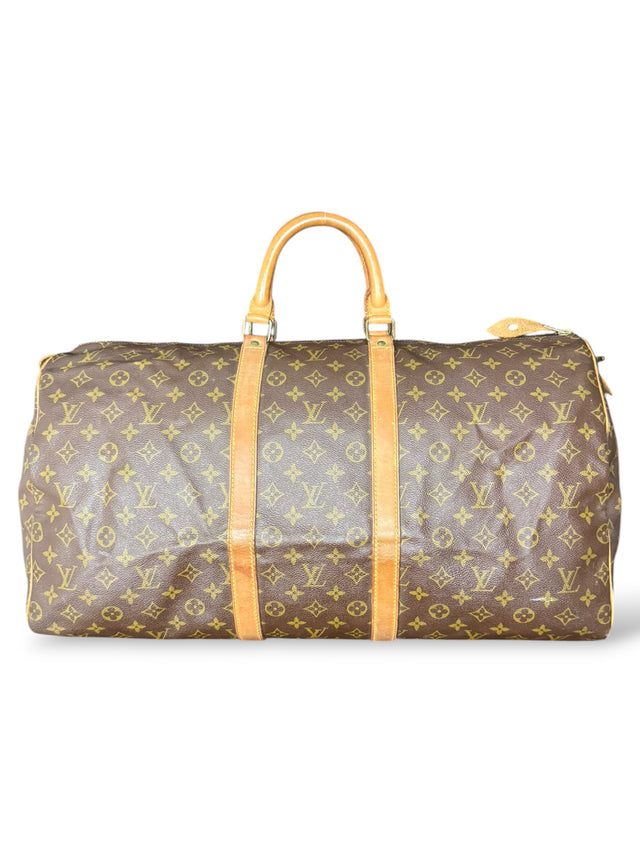 Louis Vuitton Keepall 55 Reisetasche Weekender Tasche Monogram Braun