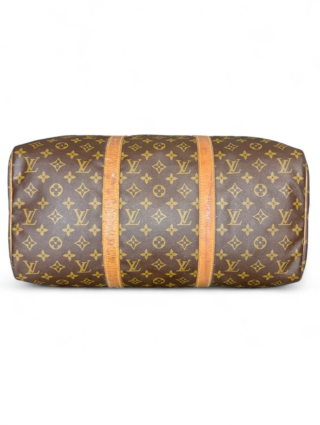 Louis Vuitton Sac Souple 45 Reisetasche Weekender Keepall Monogram Braun