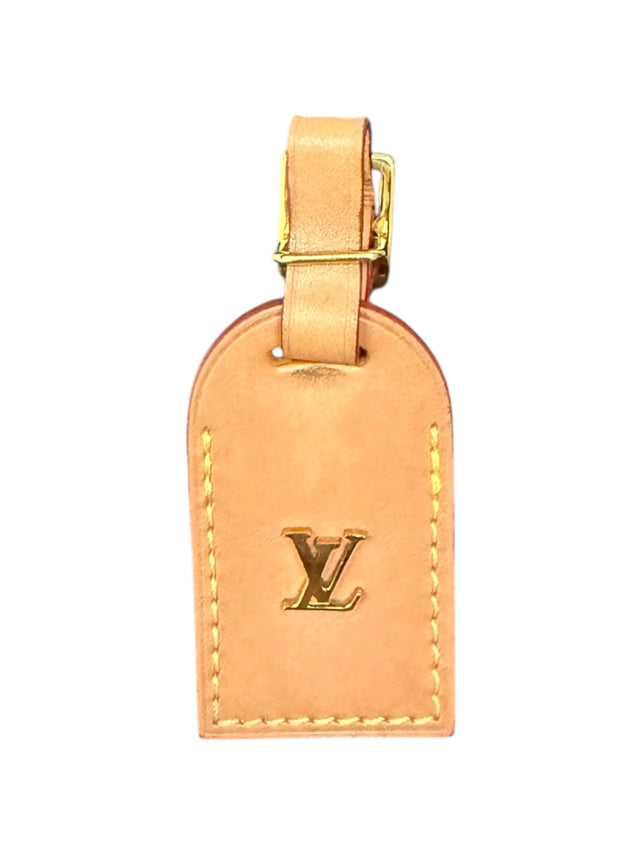Louis Vuitton Tag Charm Adressanhänger Kofferanhänger Taschenanhänger