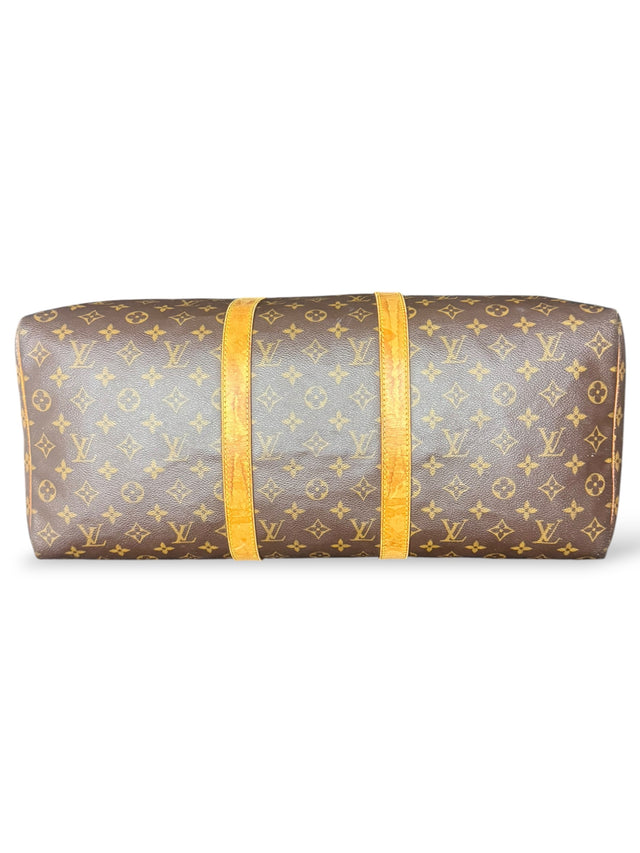Louis Vuitton Keepall 50 Reisetasche Weekender Tasche Monogram Braun