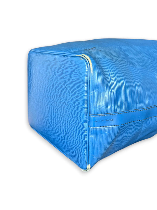 Louis Vuitton Sac Noe Petit Handtasche Epi Leder Blau