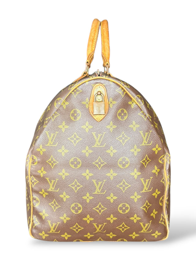 Louis Vuitton Keepall 55 Reisetasche Weekender Tasche Monogram Braun