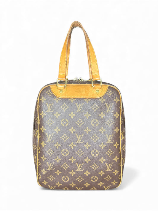 Louis Vuitton Excursion Bowling Handtasche Monogram Braun