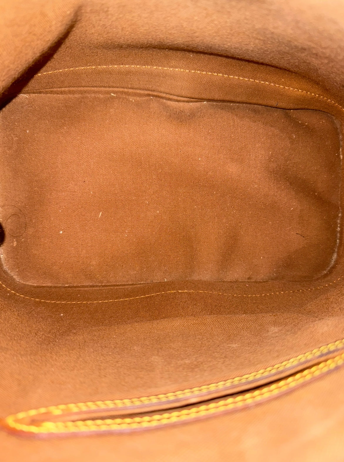 Louis Vuitton Alma Handtasche Monogram Braun