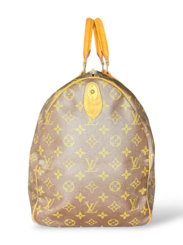Louis Vuitton Keepall 50 Reisetasche Weekender Tasche Monogram Braun
