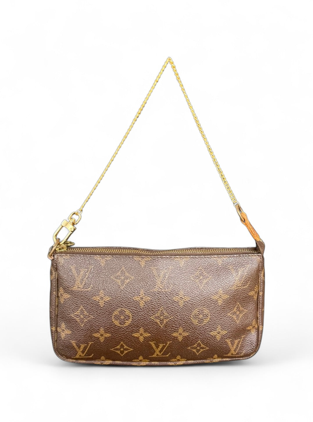Louis Vuitton Pochette Accessoires Handtasche Monogram Braun