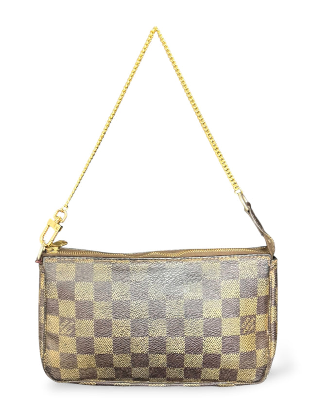 Louis Vuitton Pochette Accessoires Handtasche Damier Ebene
