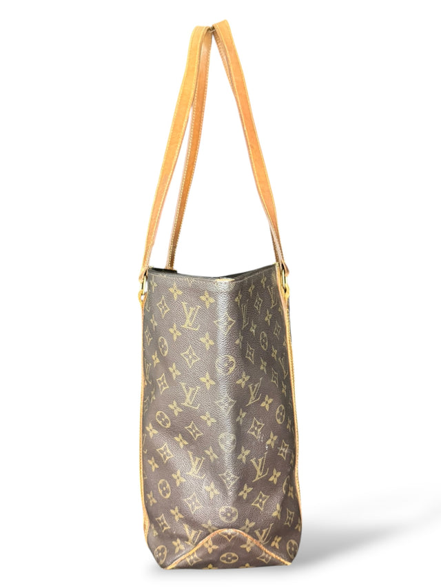 Louis Vuitton Sac Shopping Handtasche Shopper Monogram Braun