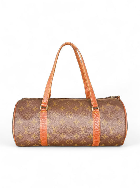 Louis Vuitton Papillon 30 Handtasche Monogram Braun