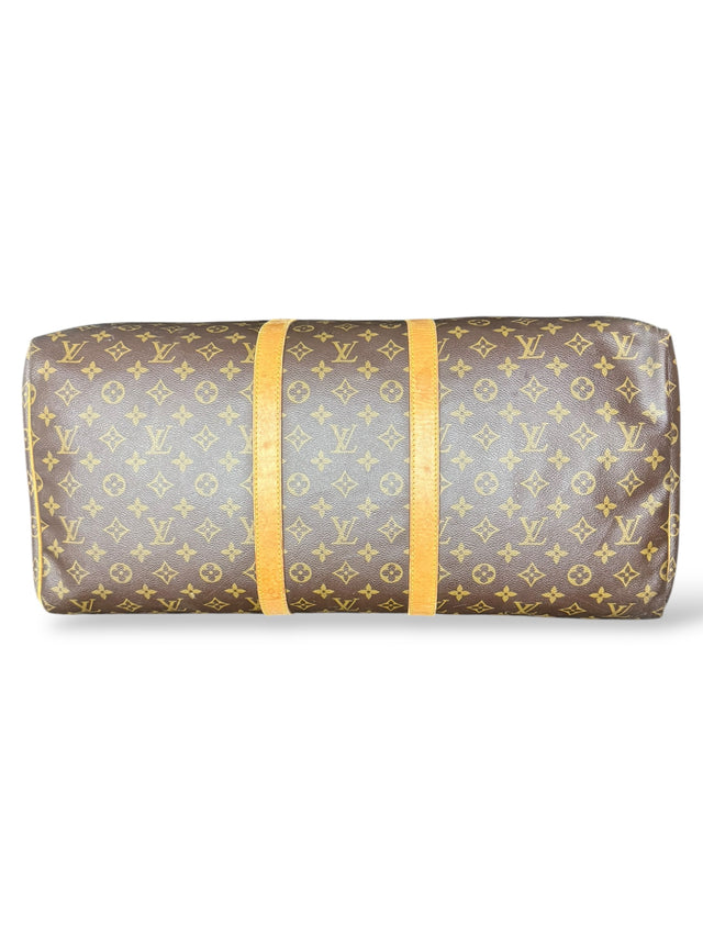 Louis Vuitton Keepall 55 Reisetasche Weekender Tasche Monogram Braun