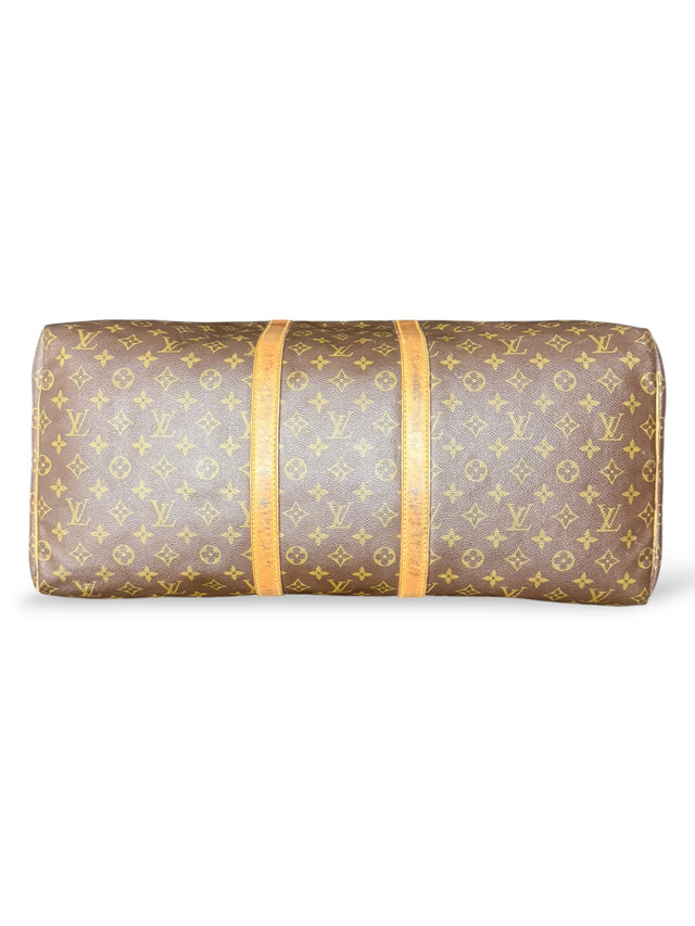 Louis Vuitton Keepall 55 Reisetasche Weekender Tasche Monogram Braun