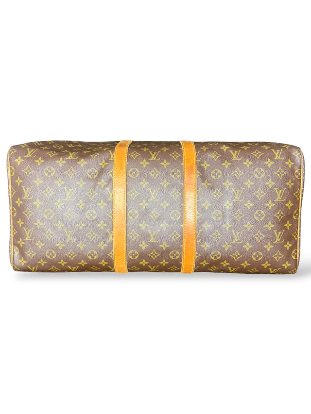 Louis Vuitton Keepall 55 Reisetasche Weekender Tasche Monogram Braun