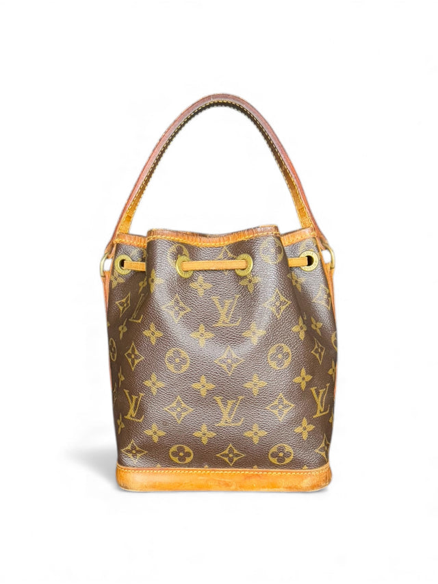 Louis Vuitton Nano Mini Sac Noe Grande Handtasche Monogram Braun