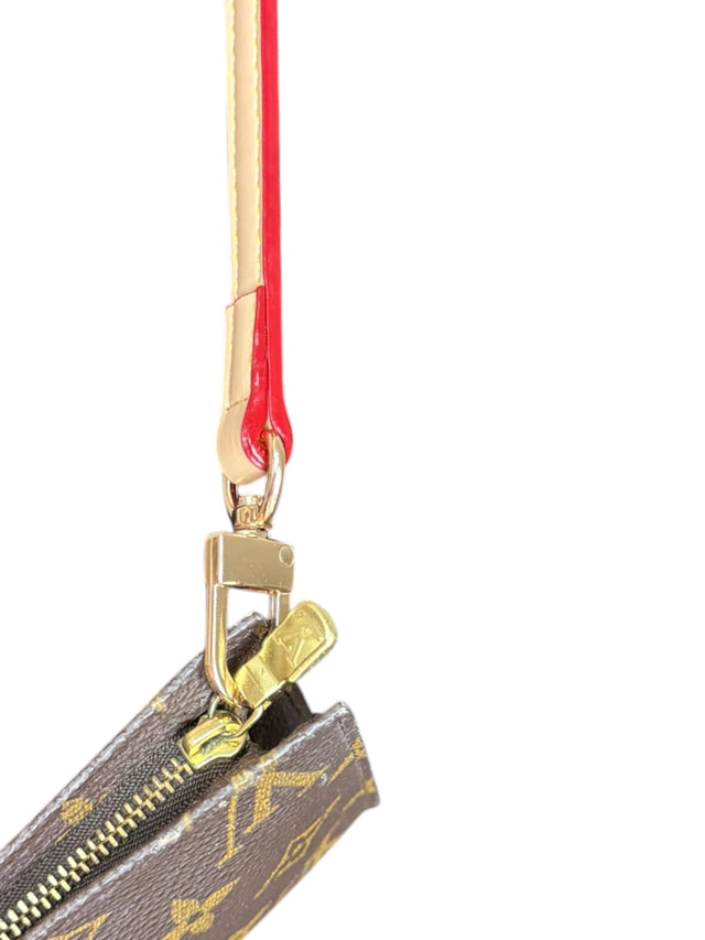 Louis Vuitton Baguette Pochette Accessoires Handtasche Monogram Braun