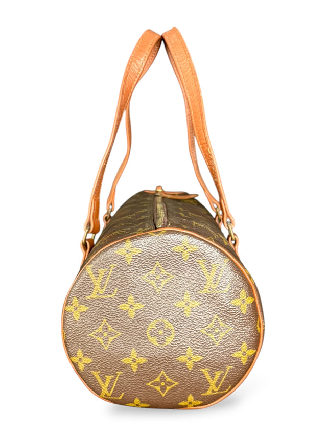 Louis Vuitton Papillon 30 Handtasche Monogram Braun