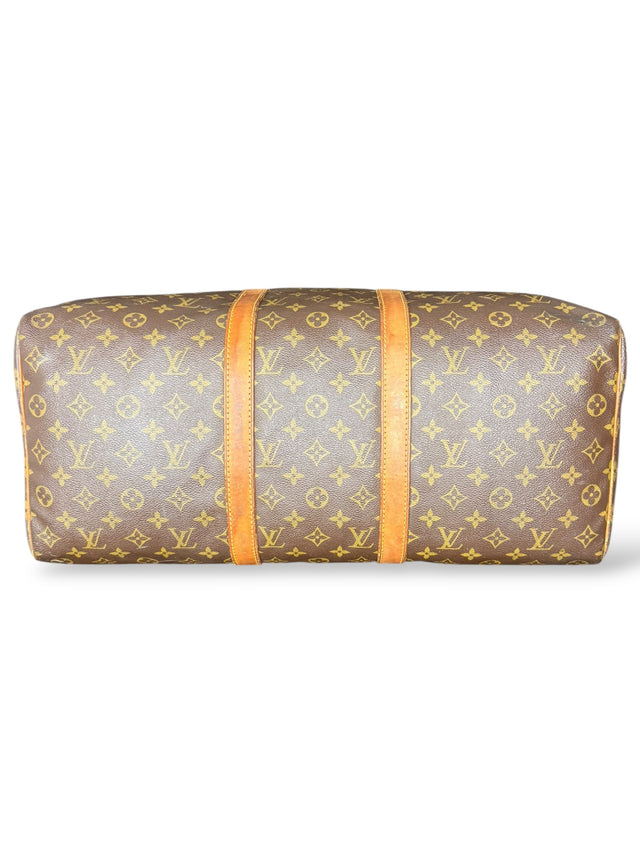 Louis Vuitton Keepall 50 Reisetasche Weekender Tasche Monogram Braun