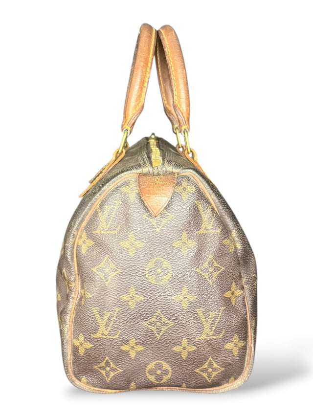 Louis Vuitton Speedy 25 Handtasche Monogram Braun