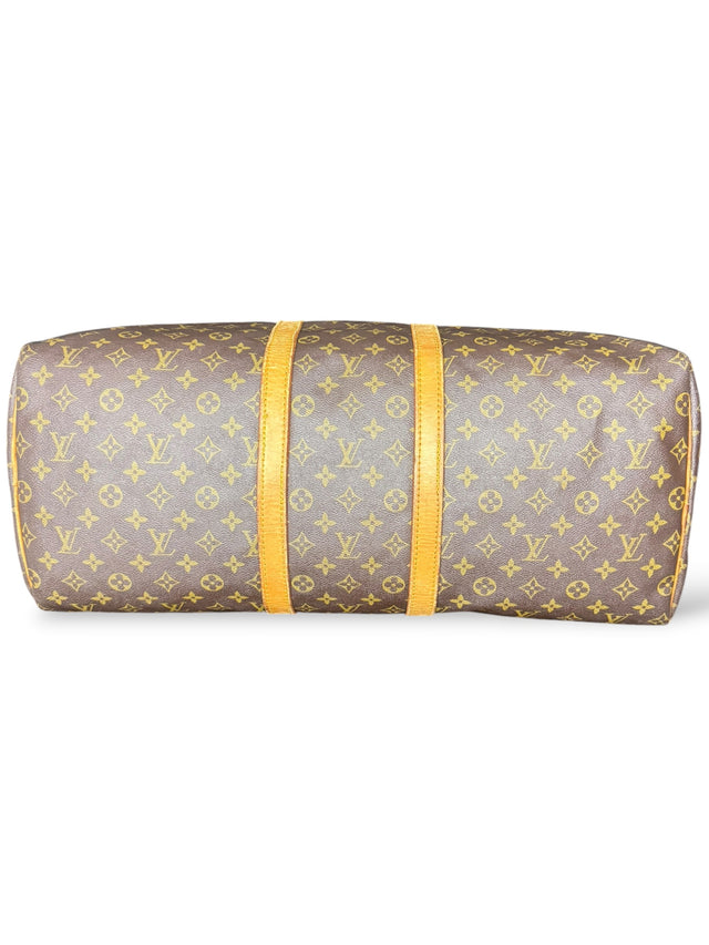 Louis Vuitton Keepall 55 Reisetasche Weekender Tasche Monogram Braun