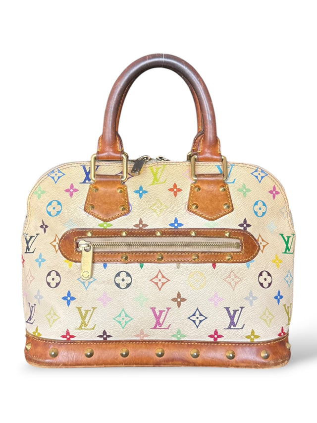 Louis Vuitton Limited Murakami Multicolor Alma Handtasche
