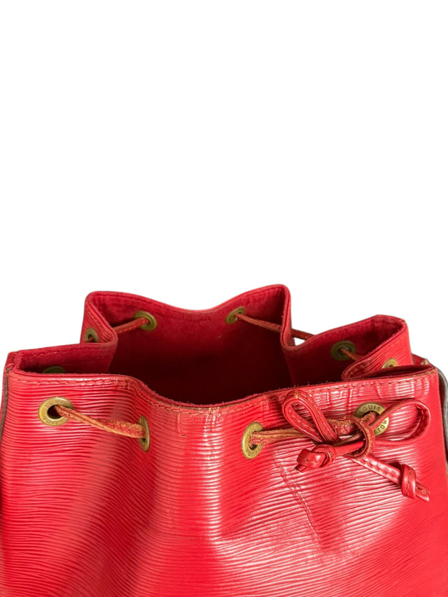 Louis Vuitton Sac Noe Petit Handtasche Epi Leder Rot