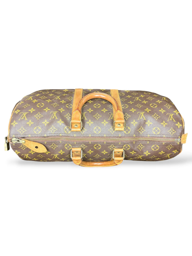 Louis Vuitton Keepall 45 Reisetasche Weekender Tasche Monogram Braun