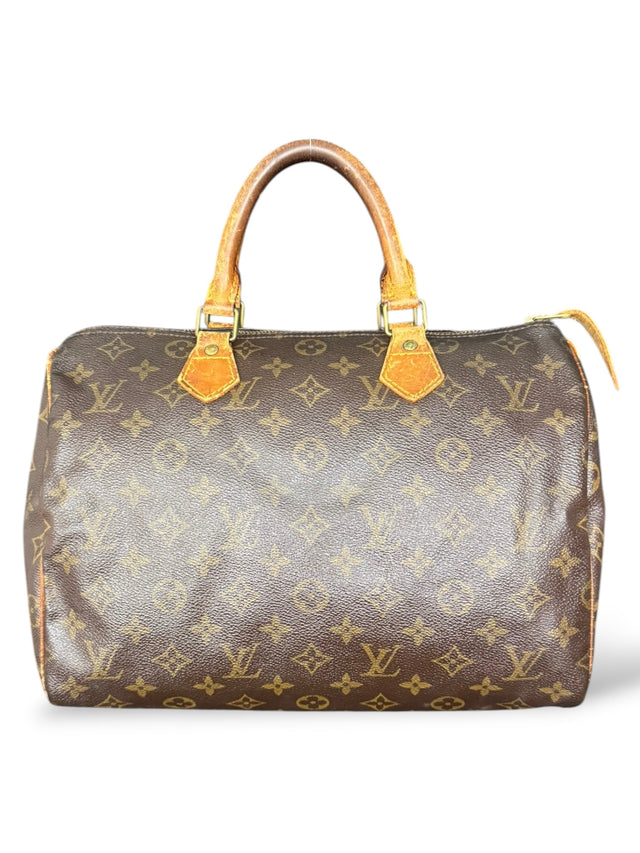Louis Vuitton Speedy 30 Handtasche Monogram Braun