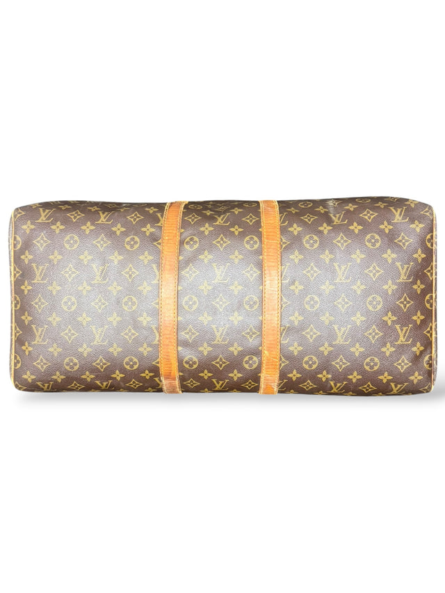 Louis Vuitton Keepall 55 Reisetasche Weekender Tasche Monogram Braun