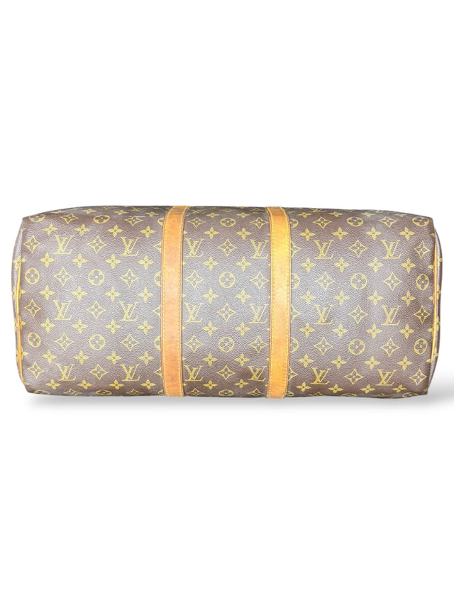Louis Vuitton Keepall 50 Reisetasche Weekender Tasche Monogram Braun