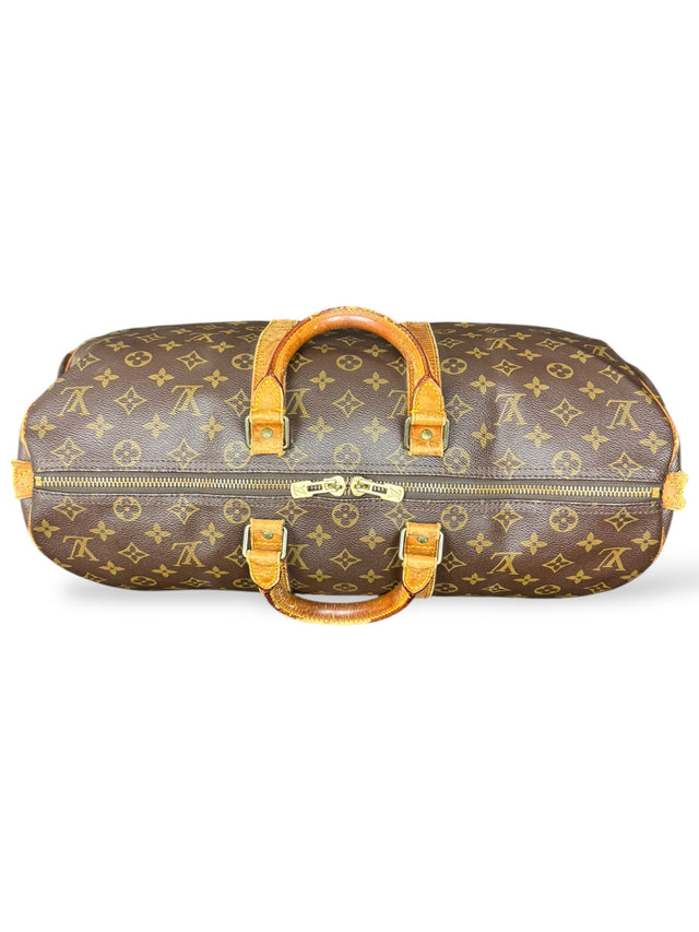 Louis Vuitton Keepall 45 Reisetasche Weekender Tasche Monogram Braun