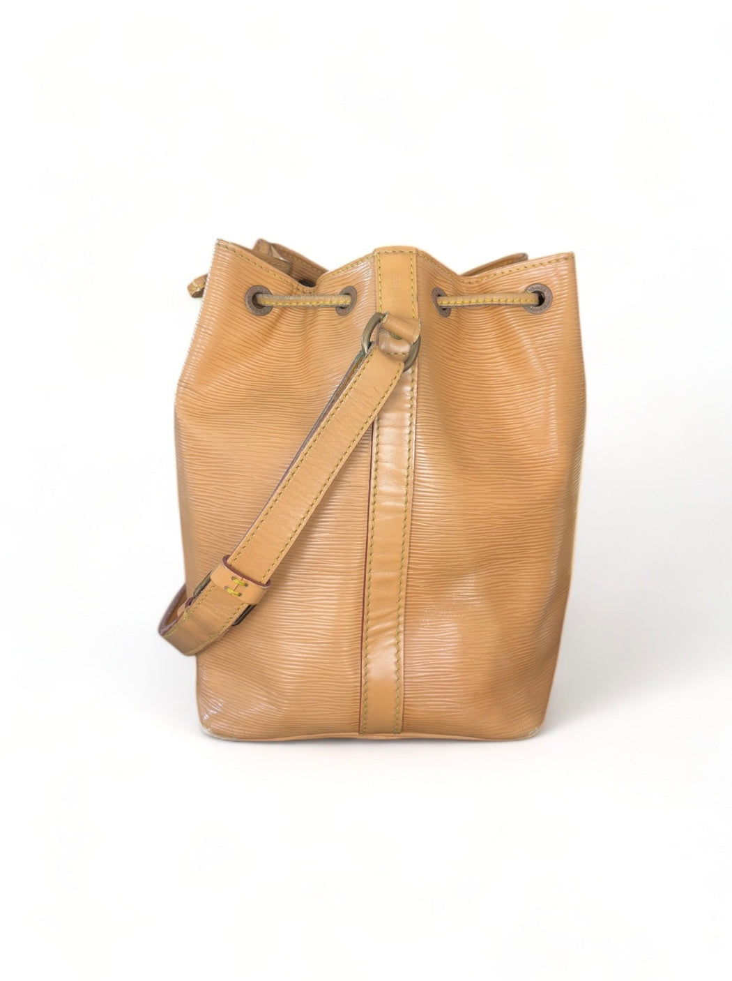 Louis Vuitton Sac Noe Petit Handtasche Epi Leder Beige
