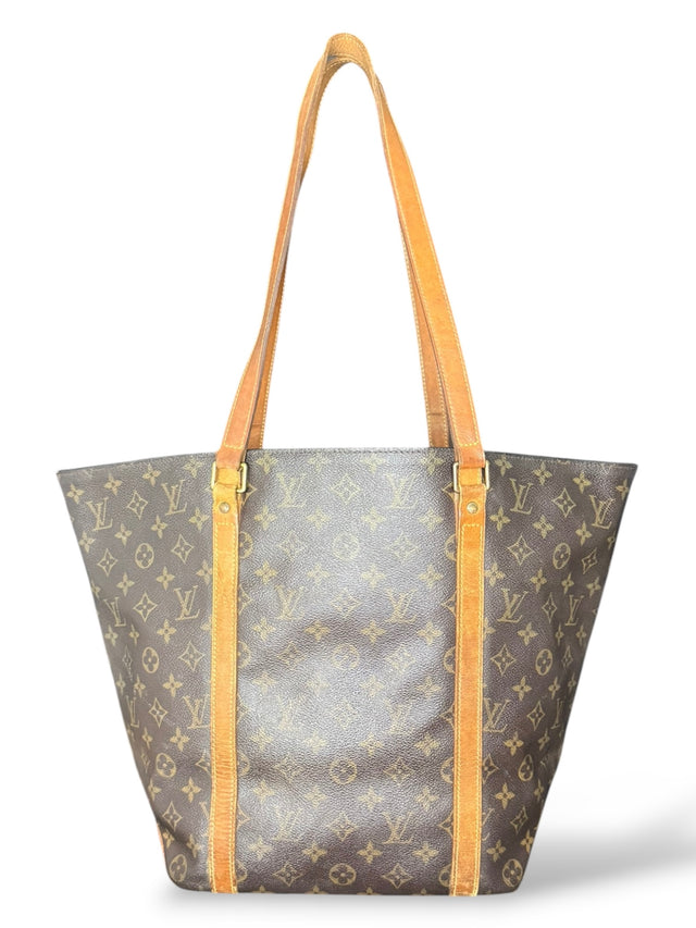 Louis Vuitton Sac Shopping Handtasche Shopper Monogram Braun