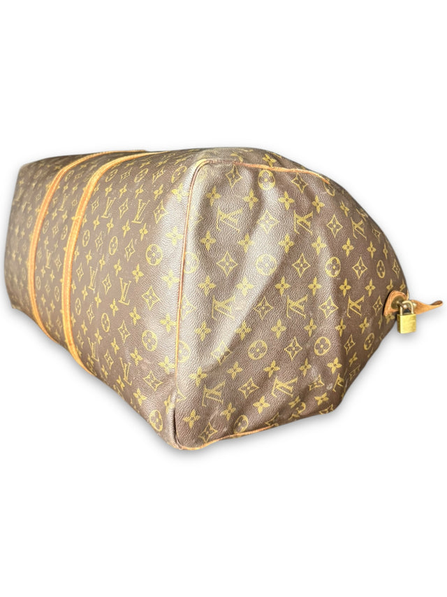 Louis Vuitton Keepall 60 Reisetasche Weekender Tasche Monogram Braun